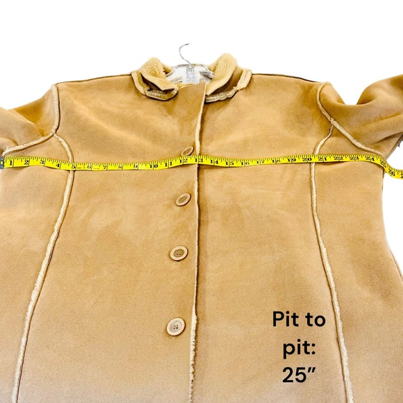 Emma James by Liz Claiborne tan/ camel color jacket Sz XL - Picture 7 of 10
